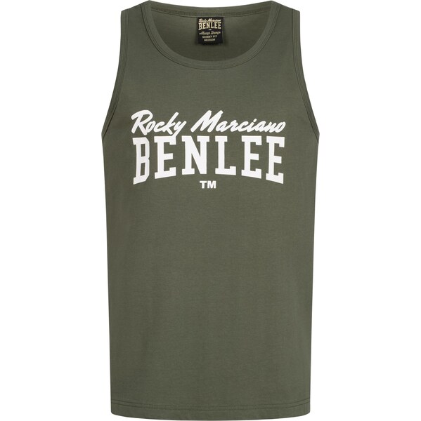 Benlee Funkčné tričko Ludica olivová / biela 65795315