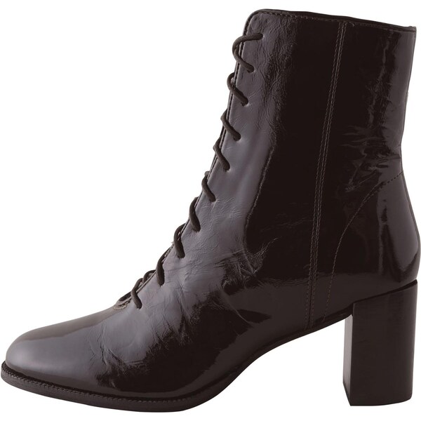 Next Šnurovacie členkové čižmy Forever Comfort čokoládová 65814779