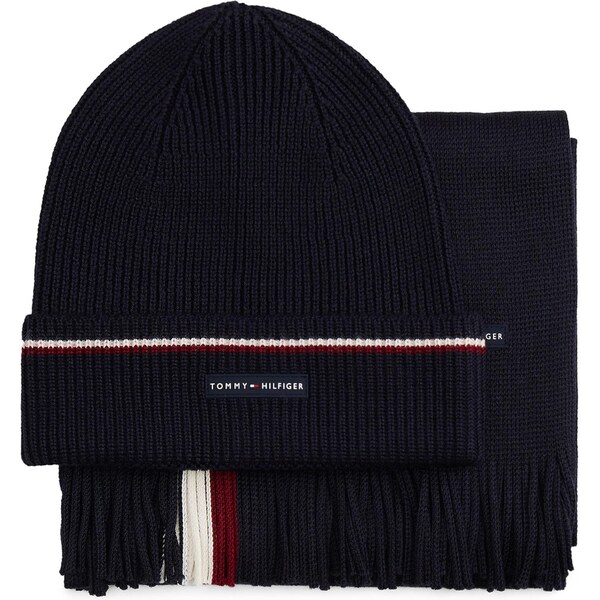 TOMMY HILFIGER Čiapky námornícka modrá / červená / biela 65796535