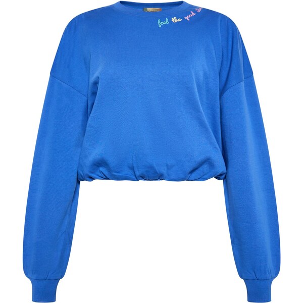 ebeeza Mikina modrá / svetlozelená / oranžová / staroružová 65792104