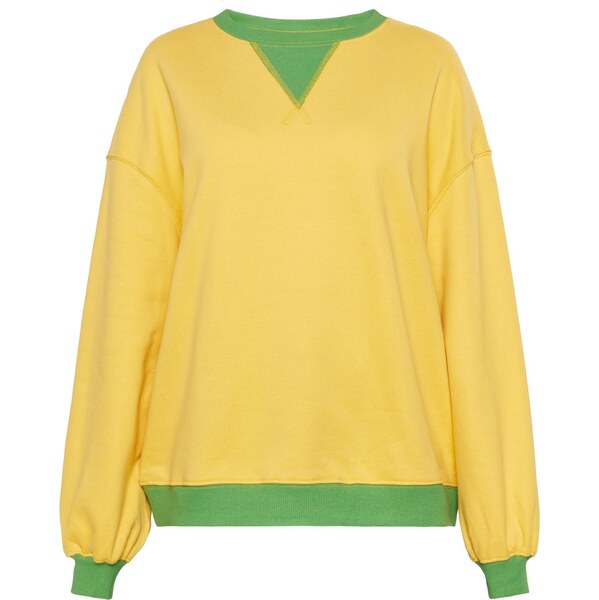usha BLUE LABEL Mikina žltá / zelená 66139550