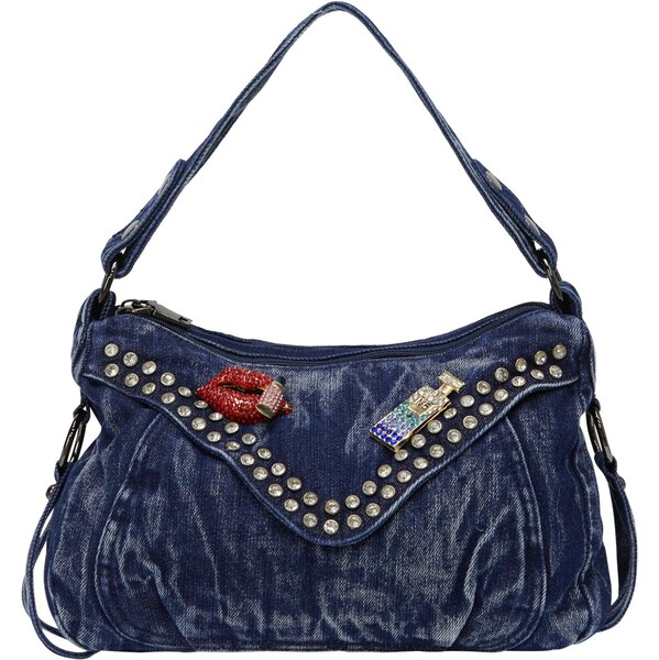 nelice Kabelka modrá denim 65792683