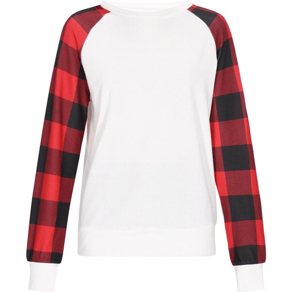 myMo ROCKS Mikina svetločervená / čierna / biela 66140789