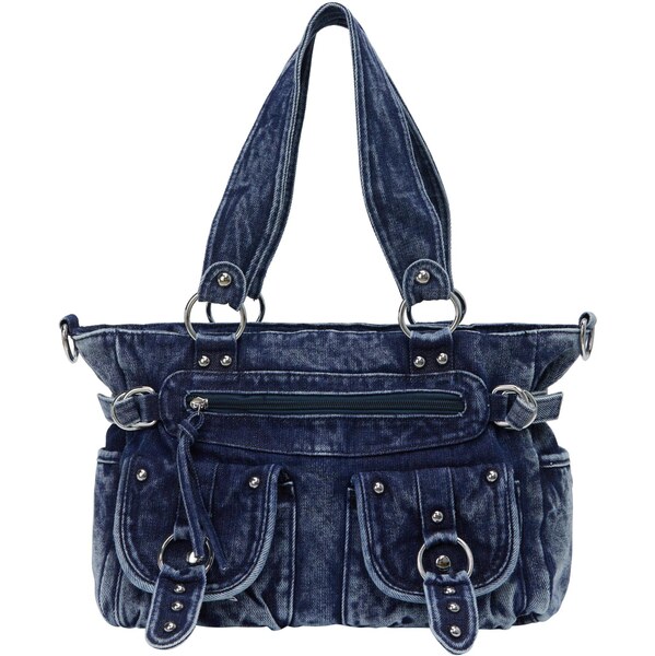 nelice Kabelka tyrkysová / modrá denim 65792728