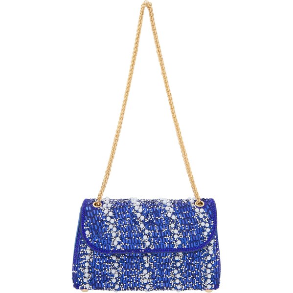 faina Taška cez rameno indigo / biela 66141178