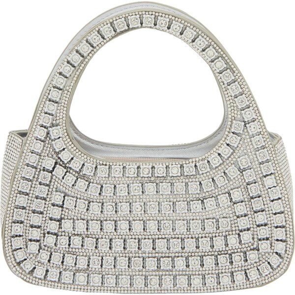 faina Kabelka strieborná / priehľadná 66140003