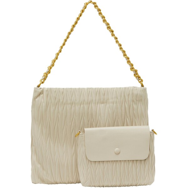 faina Kabelka na rameno béžová / zlatá 66139926