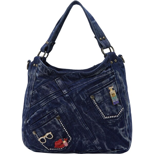 myMo ROCKS Shopper modrá denim 66140517