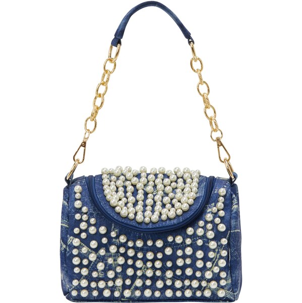 faina Taška cez rameno modrá denim 66139993