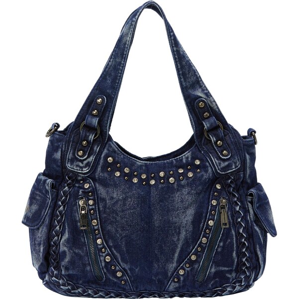 nelice Kabelka na rameno modrá denim 65792934