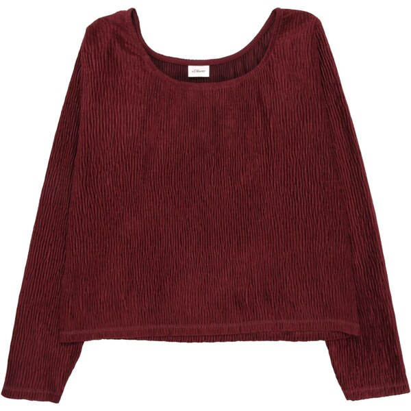 s.Oliver Tričko bordová 65796521