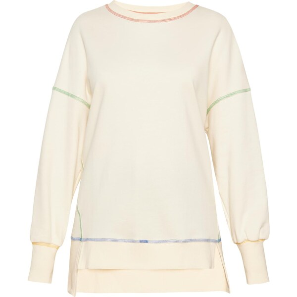 usha BLUE LABEL Mikina béžová / zelená / červená 66139457