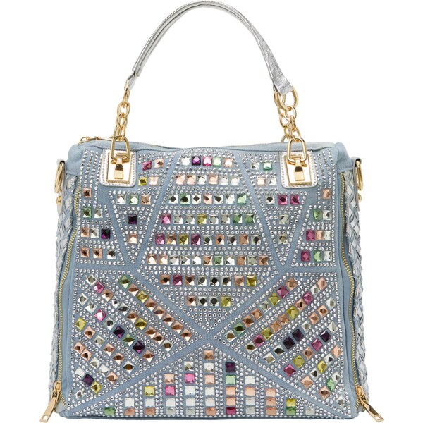 NAEMI Kabelka dymovo modrá / zmiešané farby 65793025