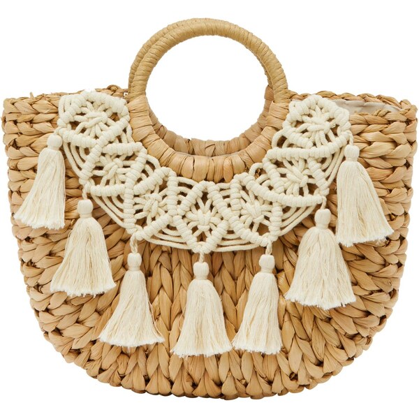 IZIA Plážová taška nebielená / kapučíno 66140378