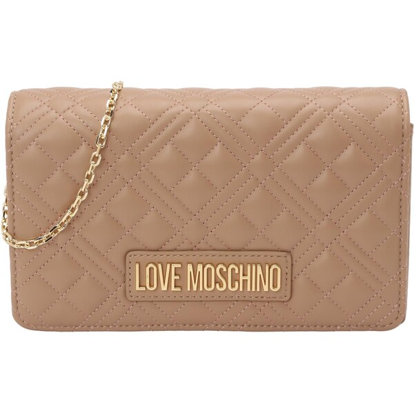 Love Moschino Taška cez rameno béžová 65896324