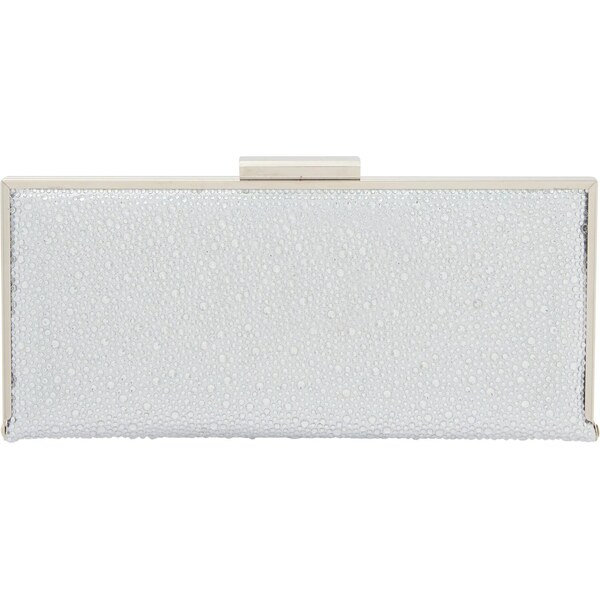 faina Listová kabelka strieborná 66140123