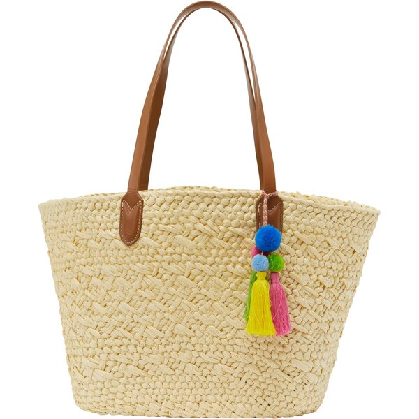 ebeeza Plážová taška béžová / koňaková 65794019