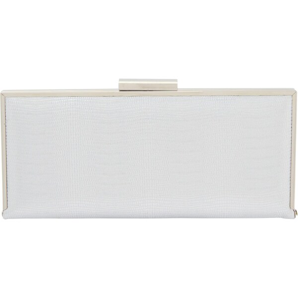 faina Listová kabelka strieborná 66140158