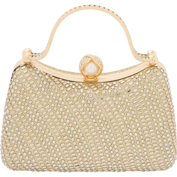 faina Listová kabelka zlatá 66140343