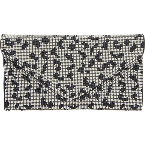 faina Listová kabelka čierna / strieborná 66141238