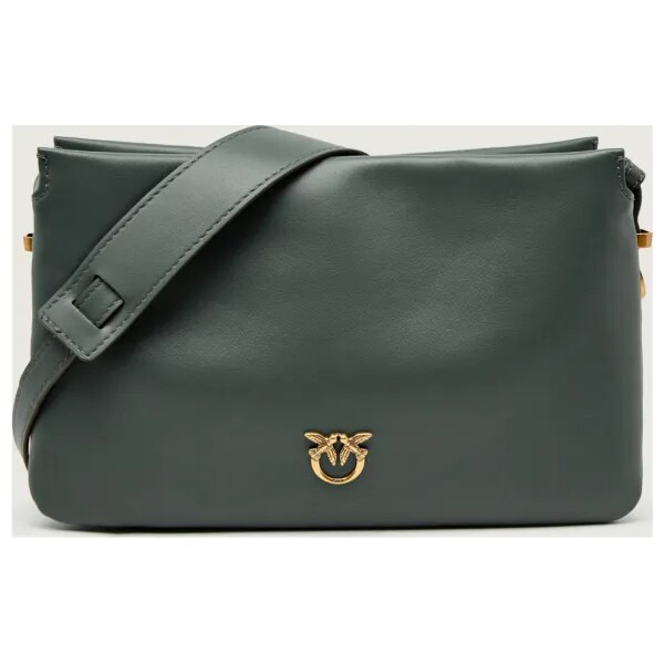 Pinko Kožená kabelka na rameno TRIPLET MINI 65786390