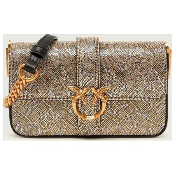 Pinko Crossbody kabelka LOVE ONE SLOUCHY BABY | s prímesou kože 65786389