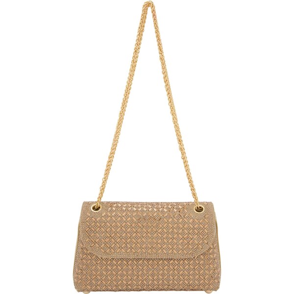 faina Listová kabelka zlatá 66141302