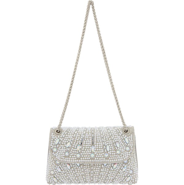 faina Kabelka na rameno striebornosivá / strieborná / biela 66141159