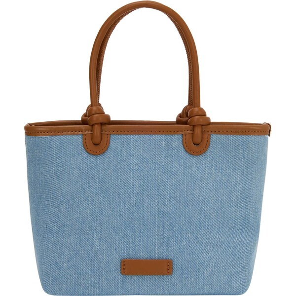 usha BLUE LABEL Kabelka modrá denim / karamelová 66142158