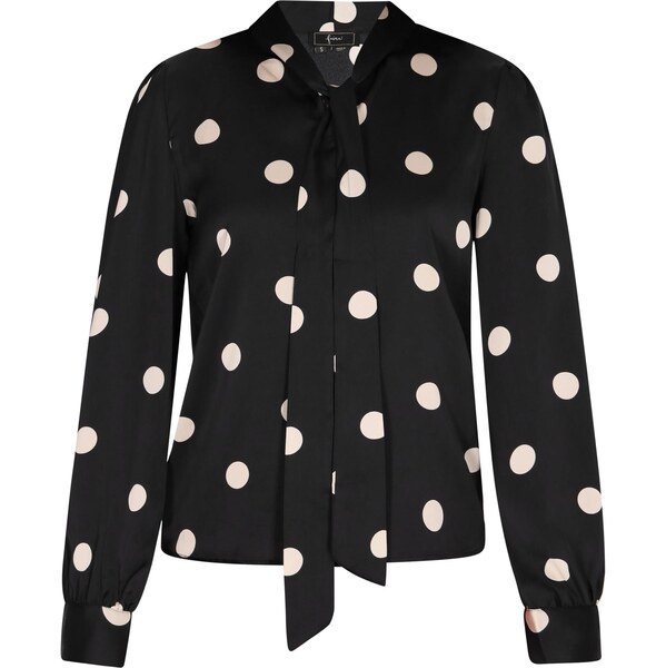 faina Blúzka svetlobéžová / čierna 66139370