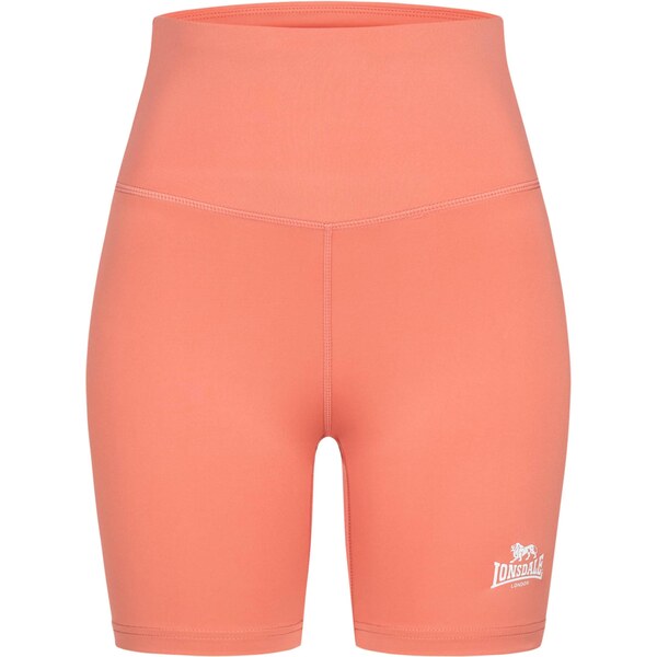 LONSDALE Športové nohavice Ludwell staroružová / biela 65795289