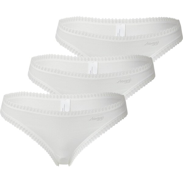 SLOGGI Tangá Go Crush biela ako vlna 65816926