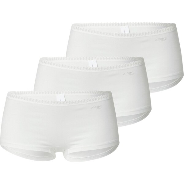 SLOGGI Nohavičky Go Crush biela ako vlna 65844151