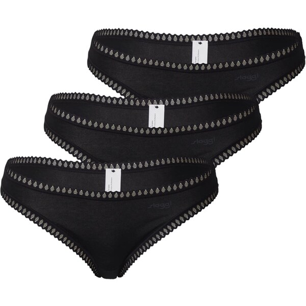 SLOGGI Tangá Go Crush tmavosivá / čierna 65816928