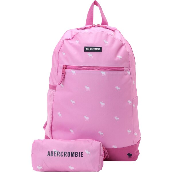 Abercrombie & Fitch Batoh ružová / biela 65896280