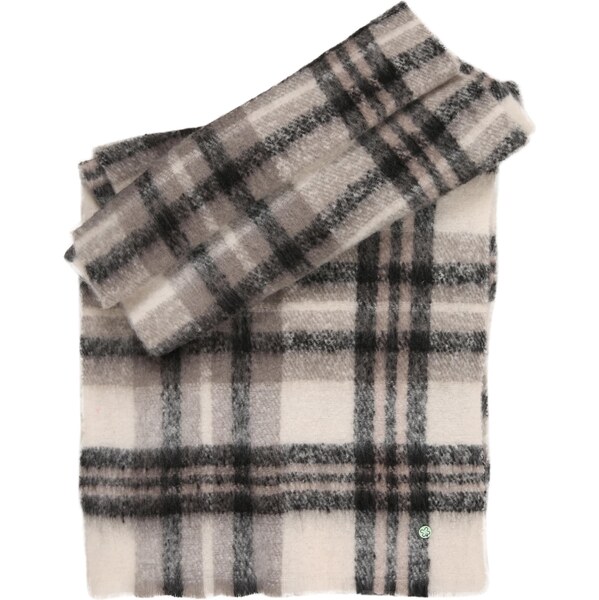 CODELLO Šál brokátová / čierna / prírodná biela 66009914