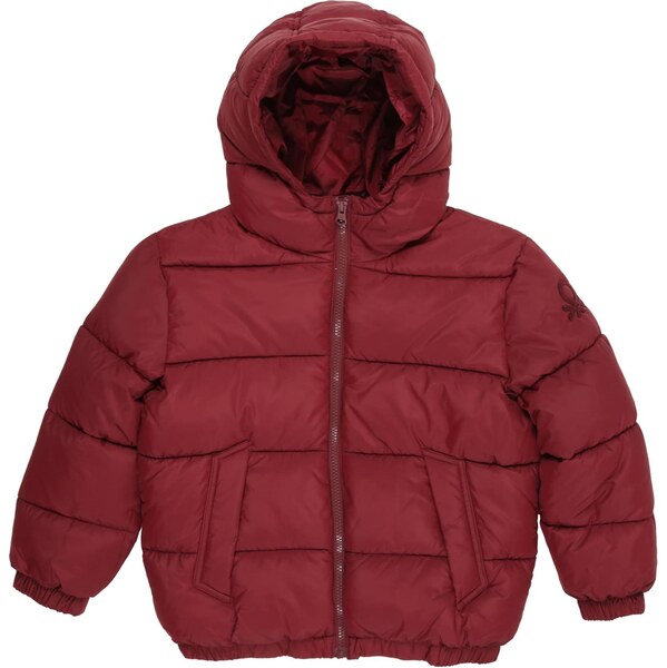 UNITED COLORS OF BENETTON Zimná bunda bordová 65896504