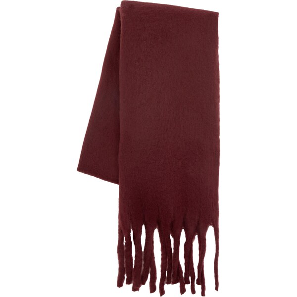 Pull&Bear Šál bordová 65836082