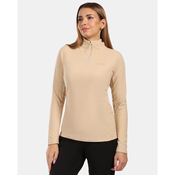 Dámska fleecová mikina Kilpi ALMERI-W béžová 65801396