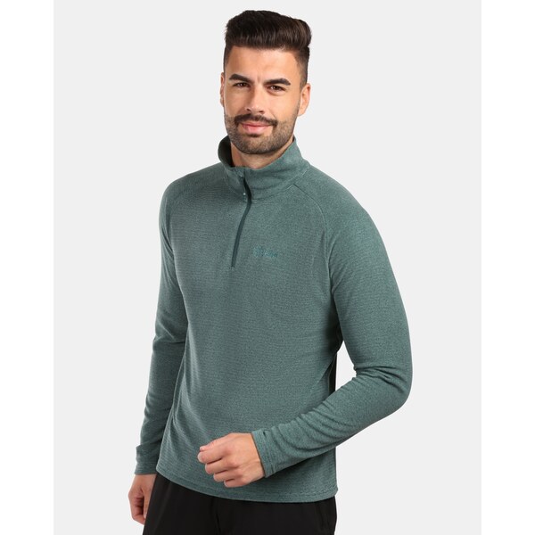 Pánska fleecová mikina Kilpi ALMERI-M zelená 65801418