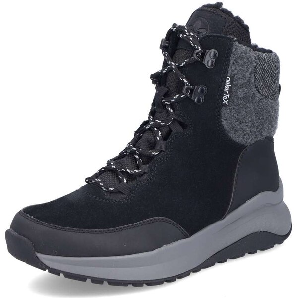 Dámska členková obuv RIEKER Z0926-00 čierna W5 65798291