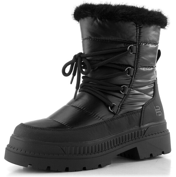 TT.BAGATT Bagatt prošívaný kotník na hrubé podešvi černý D31-ATZ50 65800397