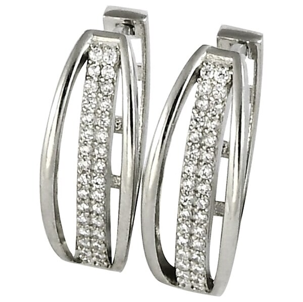 Strieborné náušnice Glare 932 65800053