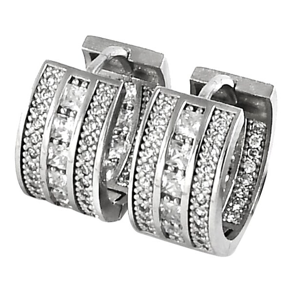 Strieborné náušnice Glare 929 65800050