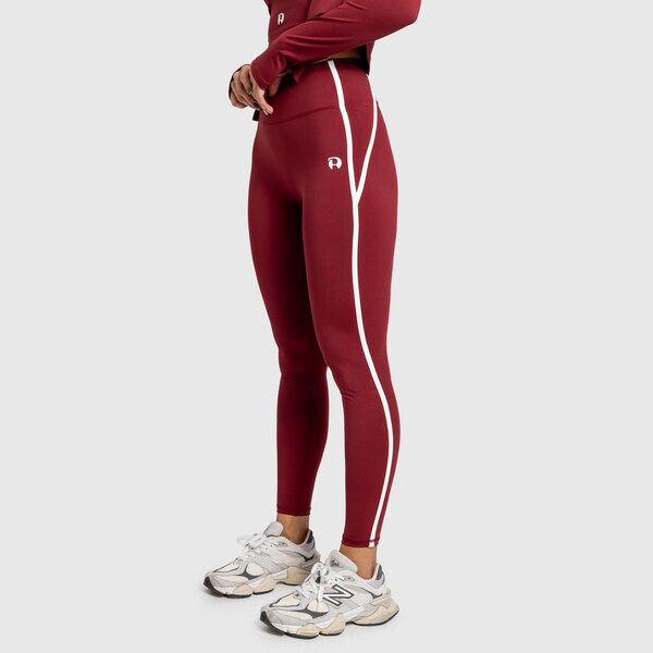 Dámske legíny Iron Aesthetics Define, bordové 65801571