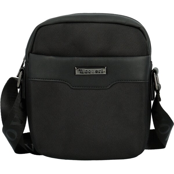 Coveri World Pánska crossbody taška čierna - Coveri Santino čierna 65846015