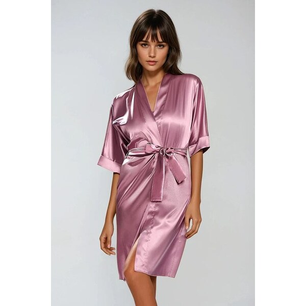 DKaren Saténový župan 100 staroružový 33132180