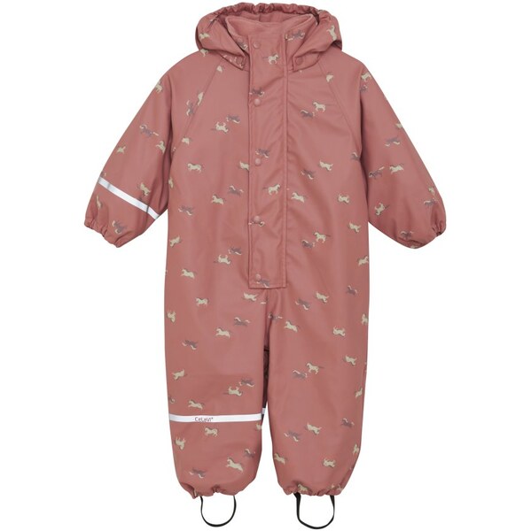 CeLaVi nepremokavá kombinéza s fleecovou podšívkou / Brick Dust 65802135