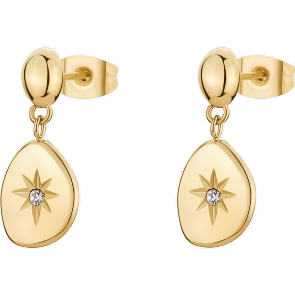 Brosway Pozlátené visiace náušnice Essential BNL110 66583999