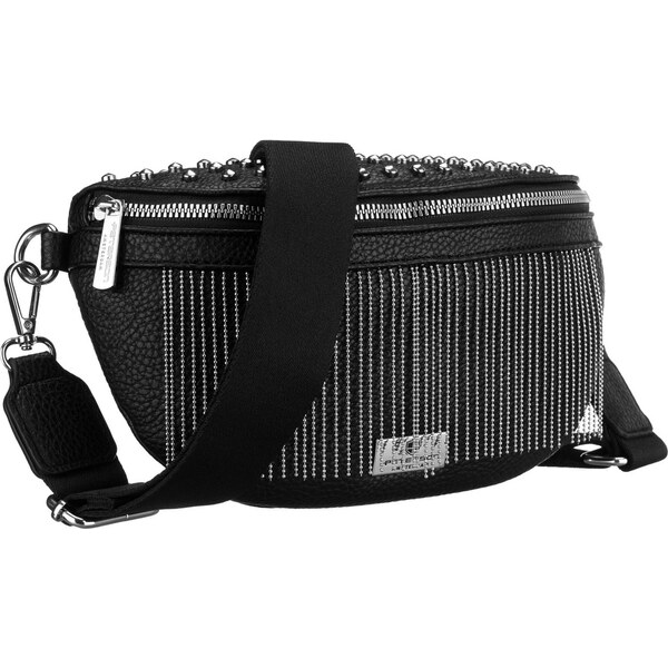 Čierna dámska crossbody taška Peterson z ekologickej kože so 66067069